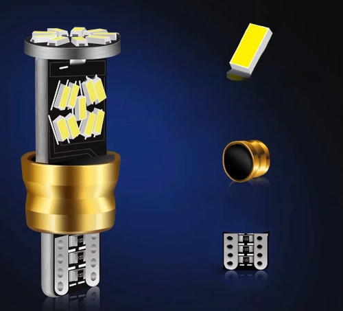 Standlichtbirne W5W | LED-Innenbeleuchtung | Einführbare Glühbirne mit Can-Bus | T10-27SMD