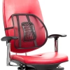 Rückenstütze fürs Auto | Ergonomische Lendenstütze | Rückenstütze für Stuhl oder Sessel | GLY-440-SCHWARZ