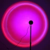 Stehende Stimmungsprojektorlampe, RGB-LED-Lampe | Höhenverstellbar 103-180cm | 16 Farben, Dimmung | DQ-SL1.2M