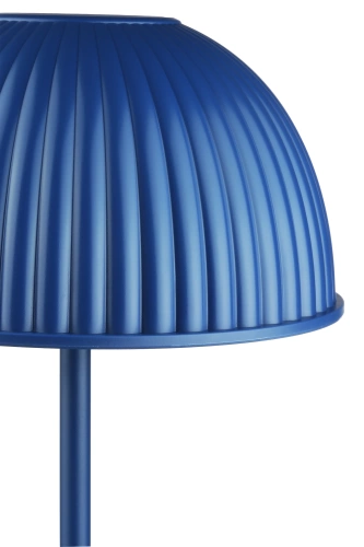 Touch-Lampe mit integriertem Akku | Nachttischleuchte mit Farbwechsel-Funktion | blau | JX28-BLUE