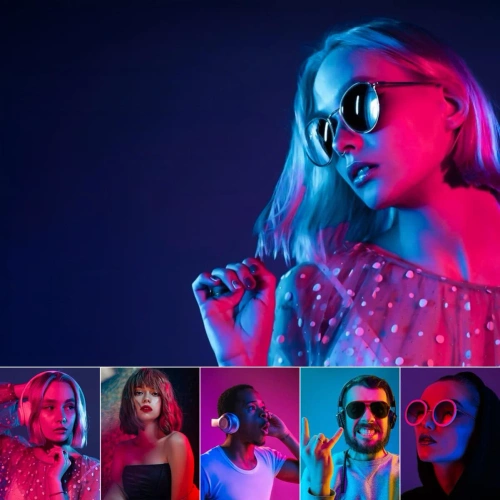 RGB-Ringlicht-Set | 26 cm mit Stativ 210 cm und Fernbedienung | geeignet für Make-up und Videoaufnahmen | SENY-RGB-26CM