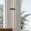 Moderne Wandleuchte 60cm 10W | Schwarze Wandlampe | LED-Lampe mit einer Farbtemperatur von 4000K | YG-W003