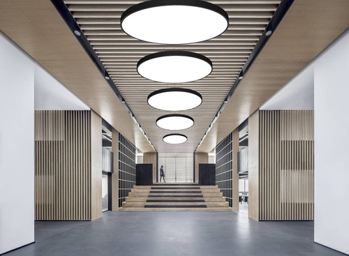 LED-Hängeleuchte 100W | rund | Vollaluminium | flimmerfrei | Φ100x6 | LPL-005