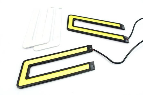 COB-LED-Tagfahrlicht | U | 2x 8W | Tagfahrlicht COB