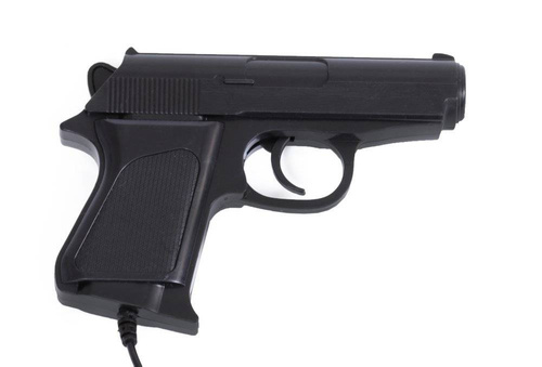 Retro-Spielkonsole | 2 Controller + Pistole | 16 integrierte 8-Bit-Spiele | RS-79