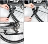 Pro+ verstärkter Fahrradständer für 24-29&quot; Fahrräder | Stabiler Ständer für E-Bikes, MTBs und Citybikes | Verstellbarer Fahrradständer | LGA-28