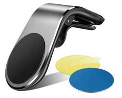 Magnetische Aluminium-Autohalterung für Handy | 3 Farben | PSI-M046