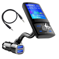 Multifunktionaler FM-Transmitter für das Auto | 5-in-1 | BC43-Black