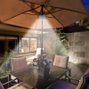 Garten-Schirmständerleuchte ⌀22-45mm | 28 LED-Lampen, 3 Beleuchtungsmodi, Stromversorgung 4x AA | LY-G003