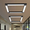 Modern Lineare LED Hängelampe 20W, Aluminium Pendelleuchte | Höhenverstellbar | 120 x 7 cm