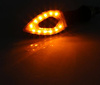 LED-Blinker für Motorräder | 12 LEDs | Blase | 2 Stücke