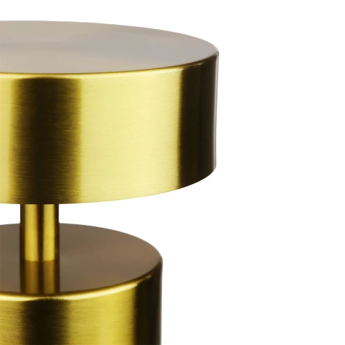 Kabellose Tischleuchte | Touch-Nachtleuchte mit einstellbarer Lichtfarbe | USB-Pilzleuchte | HJA29-gold