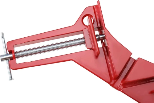 Schreiner-Winkelspanner | Eckzwinge | Winkelmontageklemme | AZ-C90-ROT