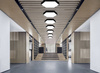 LED-Pendelleuchte 36W | Vollsechseck | Aluminium | Blendfreies CCD | Φ40x6 | LPL-003