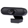 Webkamera FULL HD | Autofokus | Sensor F37 Multi-Linse 1080p | Q6-Schwarz