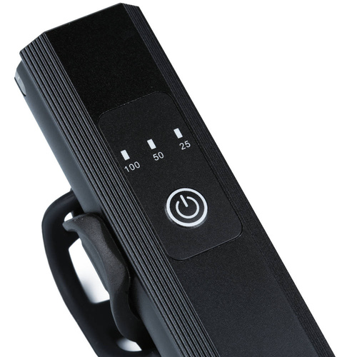 Vorderes Premium-Fahrradlicht | Aluminium | LED XM-L T6 CREE, 400lm, 5 Beleuchtungsmodi, 2200mAh Akku | BL055