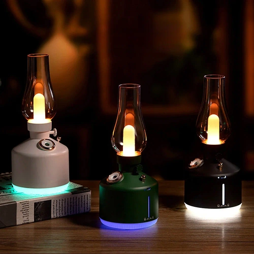Luftbefeuchter LED | Ultraschall-Luftbefeuchter mit Nachtlichtfunktion | LA-0621-GREEN