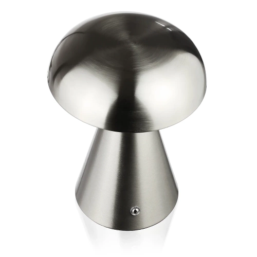 LED-Tischlampe | Moderne Touch-Lampe | Nachtlicht mit integriertem Akku | HJA24-SILVER