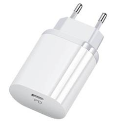 Ladegerät | 18 W | USB-C Power Delivery 3.0 | PD-70-weiß