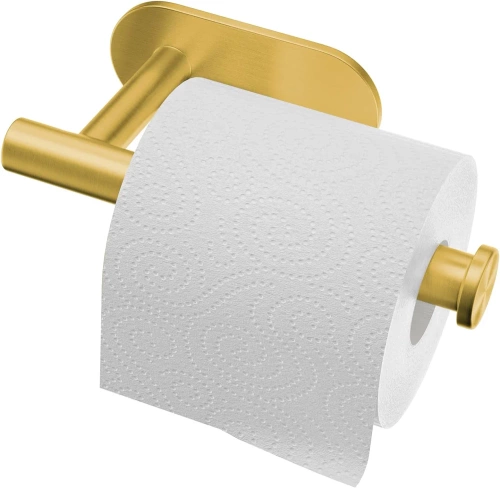 Goldener Papierclip | Selbstklebender Toilettenpapierhalter | JZU-304-GOLD