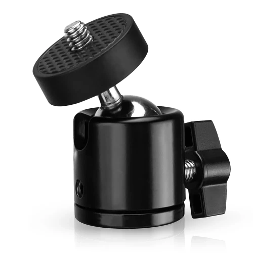 16 cm LED-Ringlicht mit 25 cm Stativ | Kompaktes Set für Make-up, Streaming und Fotografie |