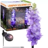 LED-Gartenleuchte Solarblume Delphinium | 72 cm, 600 mAh | lila | FLD-33-PURPLE