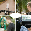 Universaler Ständer | Halterung für Hals / Selfie-Stick für Telefon | N005-Schwarz