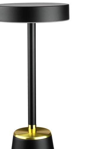 LED-Tischleuchte | kabellos, dekorativ | schwarz | JX20-BLACK