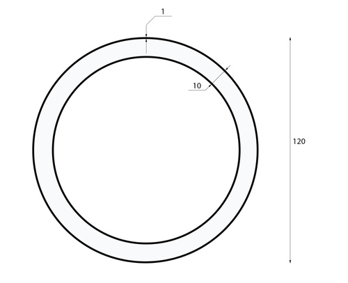LED-Pendelleuchte | 80 W | rund | Aluminium | CCD flimmerfrei | Ø120x6 cm | LPL-004