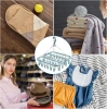 Hängender Wäscheständer für Kleidung, Unterwäsche und Socken | Wäscheständer für Unterwäsche | 32 Clips | SDC-D032-BLUE