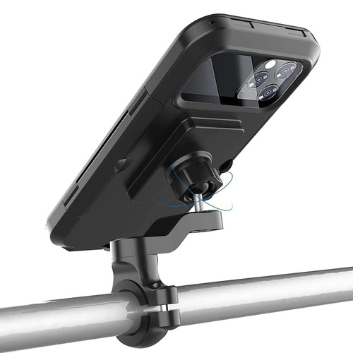 Fahrrad Handyhalterung | wasserdicht, für Lenker | HL-69B