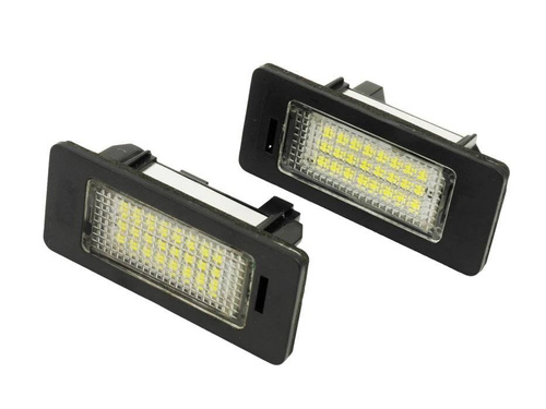 LED Kennzeichenbeleuchtung BMW Serie 1 (E82, E88), 3 (E90), 5 (E39 E60), X | LHLP001S28