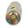Auto-LED-Lampe 28 SMD 2835 Weiß + Orange
