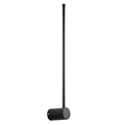 Moderne Wandleuchte 60cm 10W | Schwarze Wandleuchte mit Drehmöglichkeit | LED-Lampe mit einer Farbtemperatur von 4000K | YG-W002