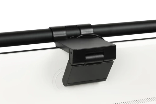 LED-Monitorleuchte | 44 cm | Touch-Bedienung, Clip-Befestigung | schwarz | TB-30SC-BLACK