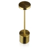 LED-Tischlampe | Moderne Nachttischlampe mit integriertem Akku | HJA21-GOLD
