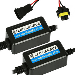 2er Set - A1 Digital H11 LED CAN BUS Filter - orange