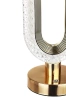 Moderne Tischlampe | LED-Lampe mit integriertem Akku | Nachtlicht mit Touch-Steuerung | FWD-C26-GOLD