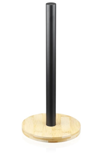 Küchenrollenhalter | freistehend | schwarz | TH-325-BLACK