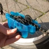 Fahrradkettenreiniger | Tunnelbürste | Reiniger mit 3D-Bürsten | XLQ-634-BL