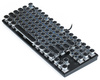 Gaming mechanische Tastatur im Retro-Stil mit RGB-LED-Hintergrundbeleuchtung, kompakt, blaue Schalter | T72