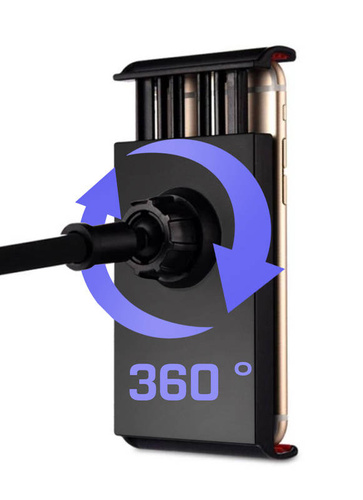 Flexibles Stativ für Smartphone und Tablet | Halterung mit Schwanenhals 50 cm | PSI-T006