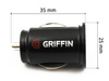 Ladegerät für Auto | 2x USB, 2,1 A | schwarz | U3-Black