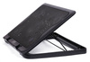 Laptop-Kühlständer 12-17" | 5 Lüfter | USB HUB | LED | C5-SCHWARZ
