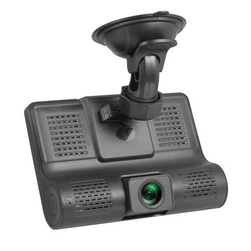 Autokamera | 3 Kameras – Front, Heck, Innenraum | FullHD 1.296p | 4" Display | PZ-E9