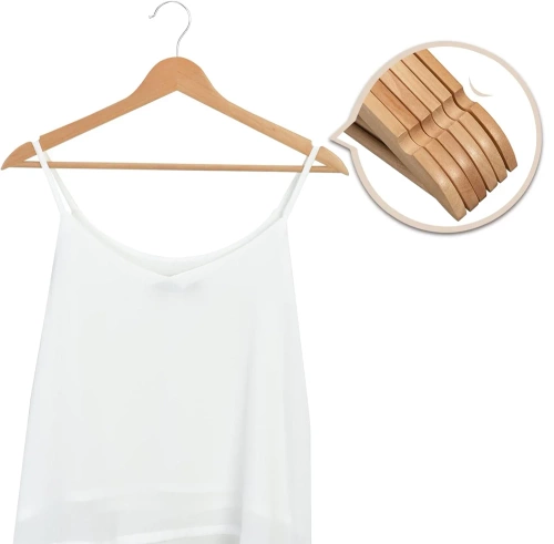 Kleiderbügel-Set | Holzbügel für den Kleiderschrank | HLD-Z10