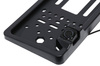 Parksensoren in Kennzeichenrahmen | akustisches Signal Buzzer | schwarz | ADP-808-3