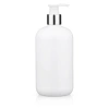 Seifenspender | Weiße Flasche mit Spender für Flüssigseife | XH35-WHITE