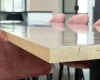 Schutzmatte für Küchentisch | Transparente Schreibtischunterlage, Tischplatte | CZD-612-TSP