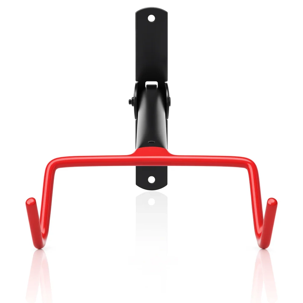 Fahrradhalter von vorne mit ausgeklappten Armen